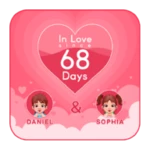 Logo of Love Relation Days Calculator android Application 