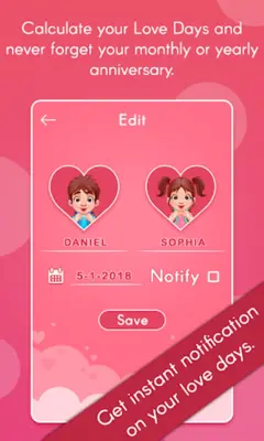 Love Relation Days Calculator android App screenshot 5